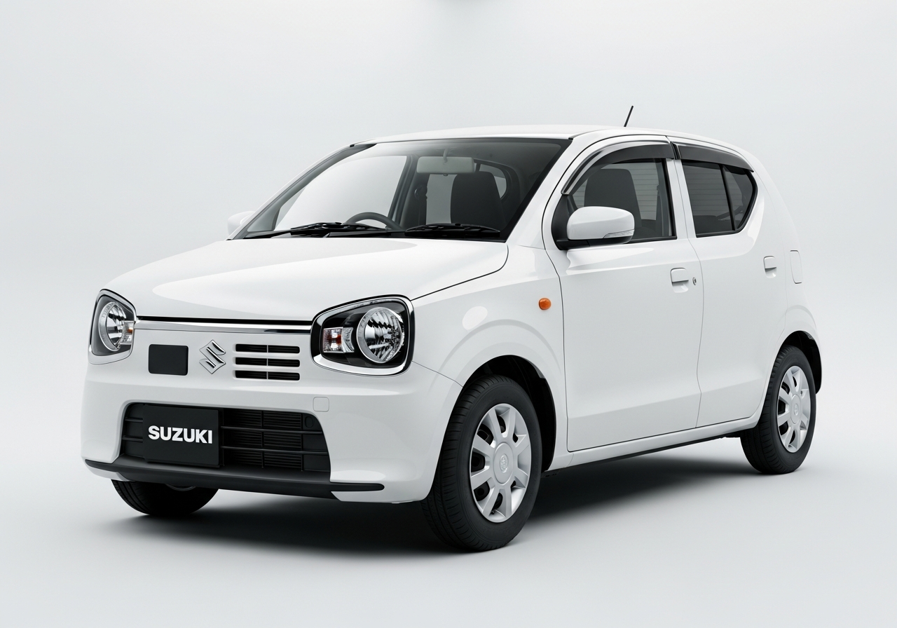 Suzuki Alto available for economical rent a car in Lahore. Affordable daily and monthly rentals with professional drivers for city travel, airport transfers, and daily use.